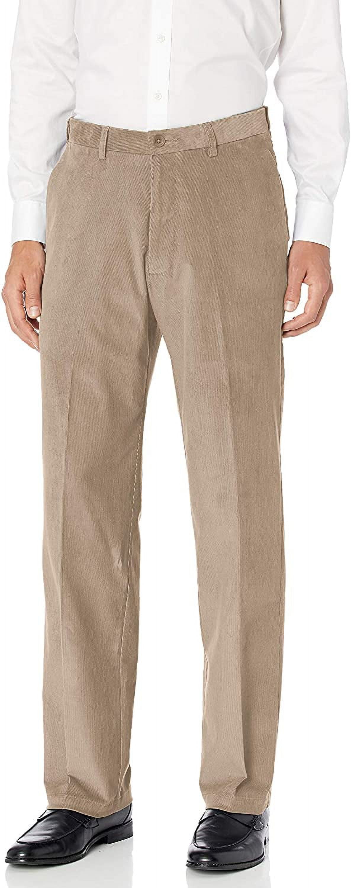 Brown Corduroy Haggar Mens Corduroy Pants Men's Haggar® Classic