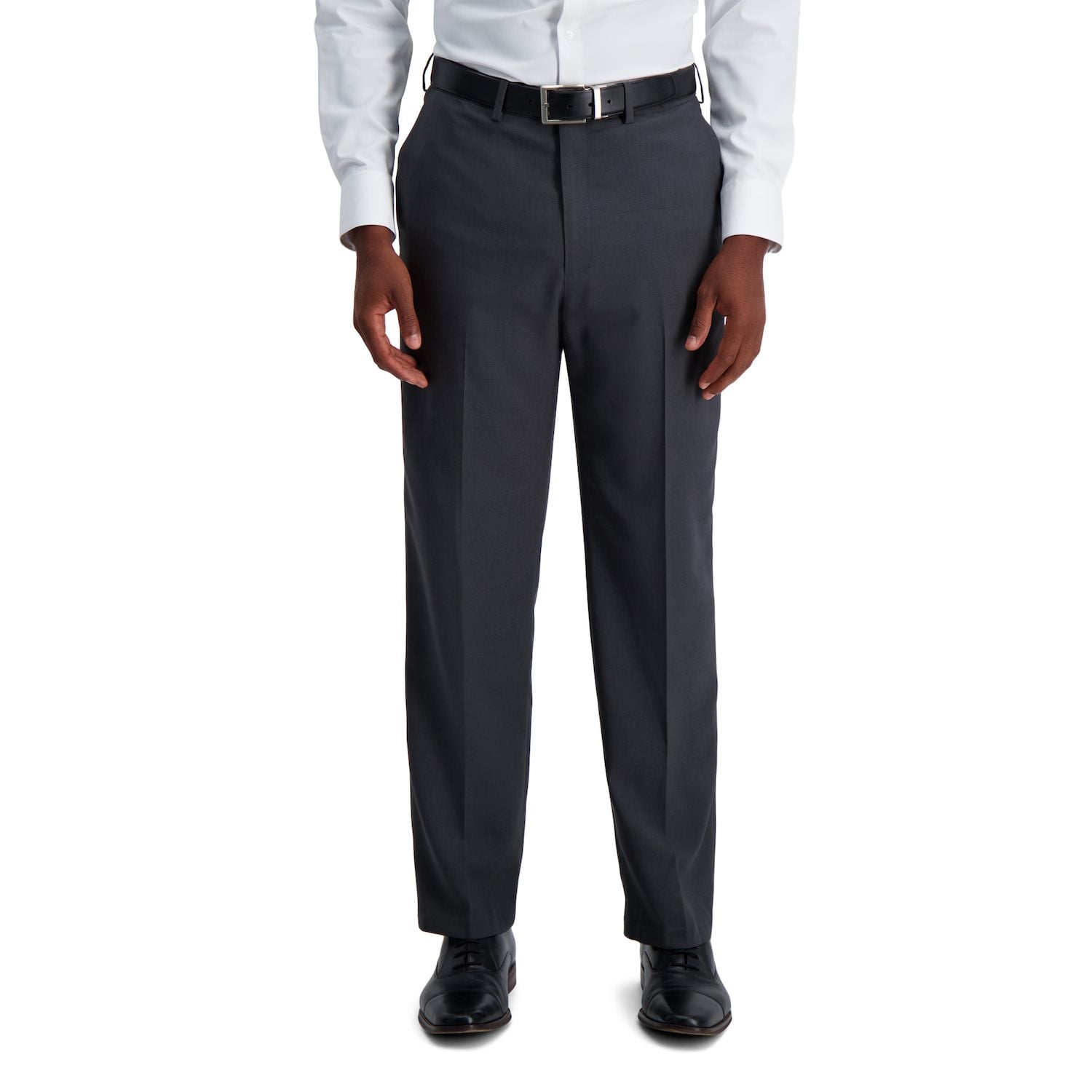 haggar microfiber performance classic fit dress pants Haggar Sport Travel Performance Pants in Light Grey main image 1