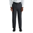 thumbnail image 1 of Haggar Mens Dress Pants 44X32 Classic-Fit Comfort Stretch   Gray 44, 1 of 4