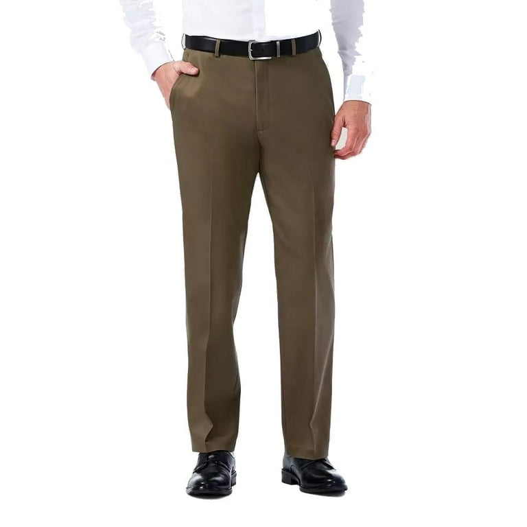 Khaki Pants 36 X 31 Mens Pants Men's Haggar Premium No-Iron Khaki