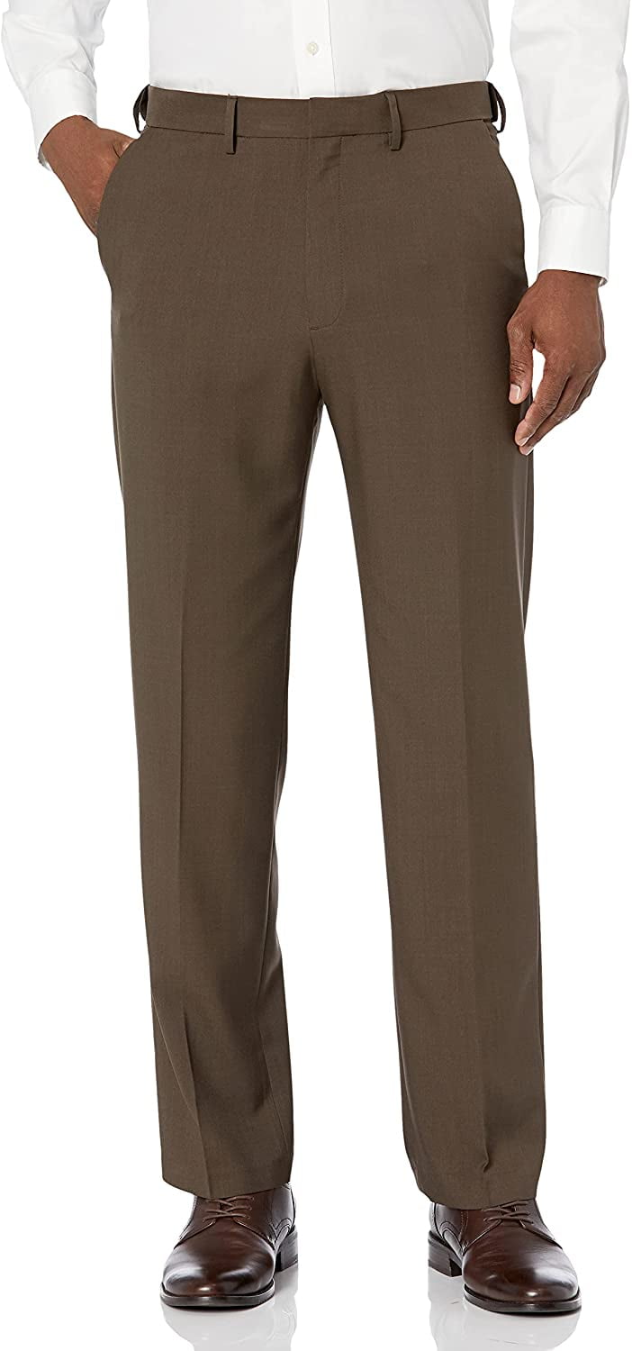 Haggar Mens Pants Stretch Corduroy Pant Classic Fit Men's Pants