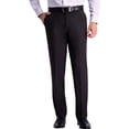 thumbnail image 1 of Men's Haggar® Premium Comfort Straight-Fit Flat-Front Dress Pants Color: Charcoal Size: 36X29, 1 of 3
