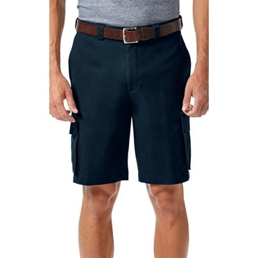 Haggar Mens Stretch Comfort Cargo Shorts