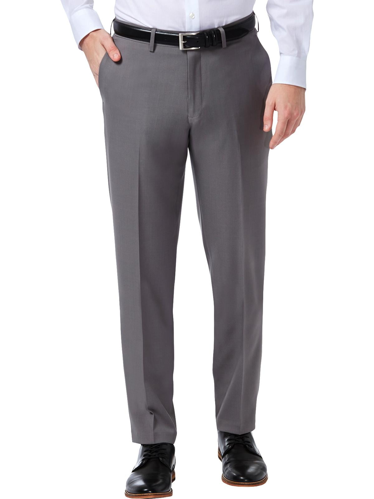 Haggar Mens Wrinkle Free Business Dress Pants - Walmart.com