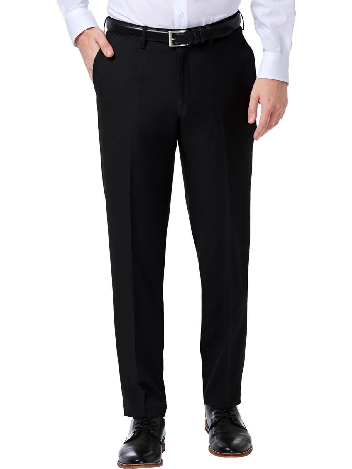 Haggar Mens Wrinkle Free Business Dress Pants - Walmart.com