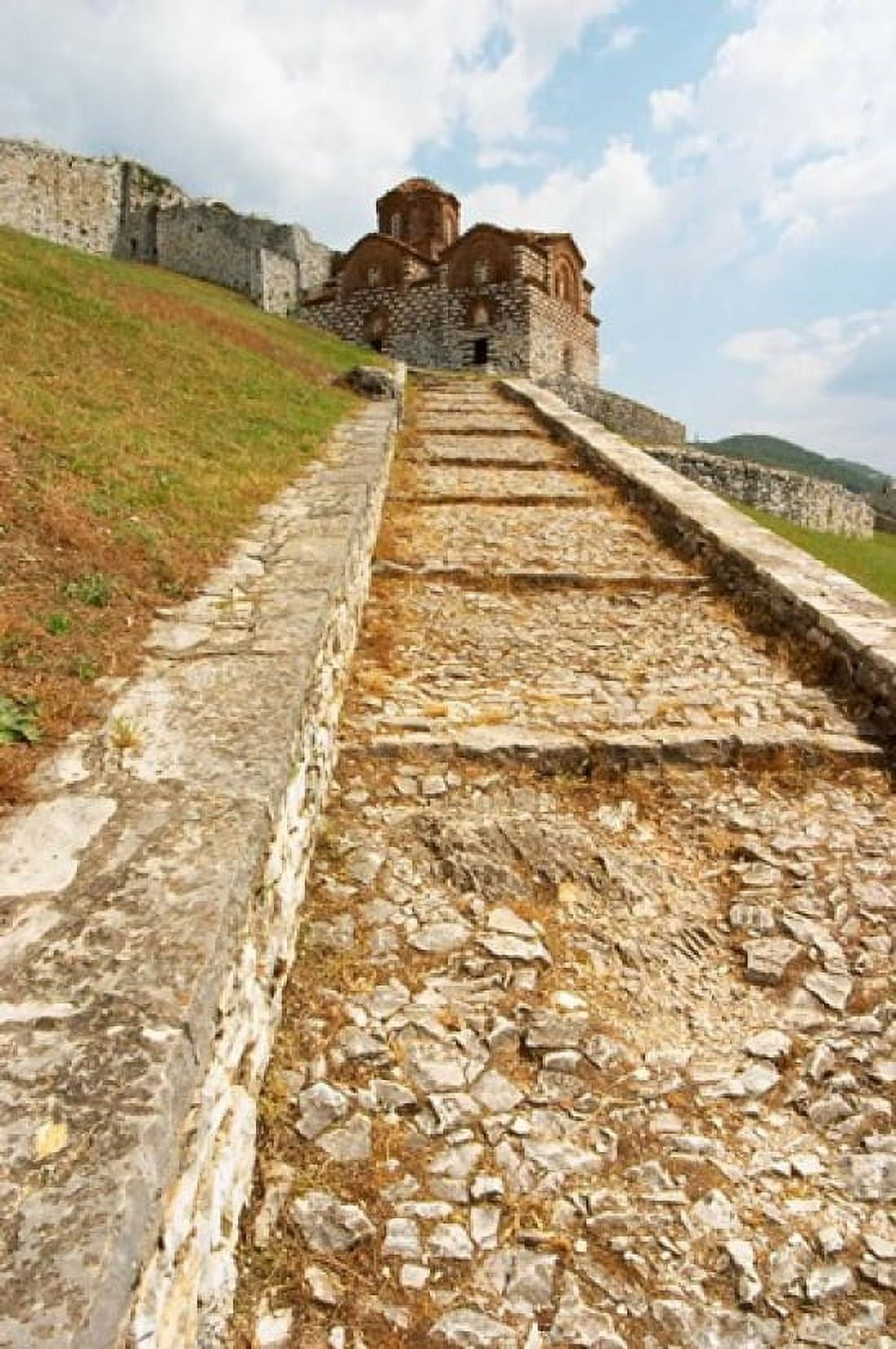 Hagia Triada Church Albania Canvas Art - Per Karlsson DanitaDelimont (18 x 27)