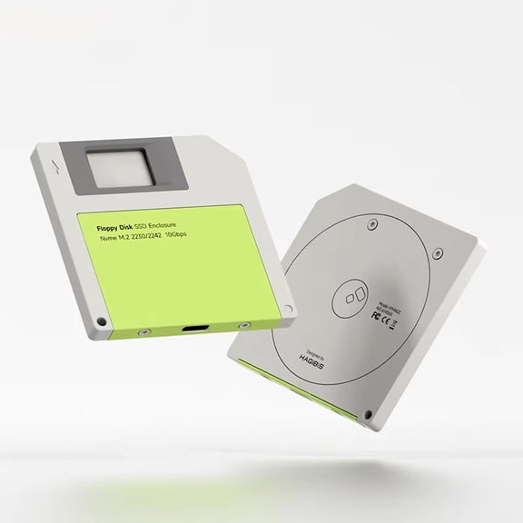 Hagibis 2230 M.2 NVMe SSD Enclosure USB 3.2 Gen 2 to PCI-E M.2 SSD 2242 External SSD Enclosure for Laptops iPhone 17 /16/15 Pro/Pro Max