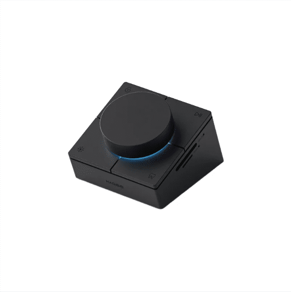 Hagibis Docking Station with Knob and Shortcut Keys, USB C Hub Multimedia Controller ForMac Thunderbolt