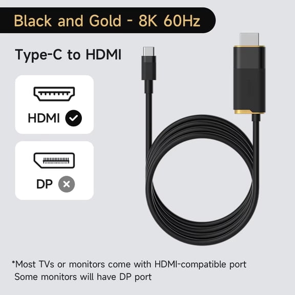 Hagibis Switch Dock USB C to HDMI Cable Adapter 8K@60Hz HDR 100W PD for Nintendo Switch/OLED/Switch 2 Steam Deck ROG Laptops