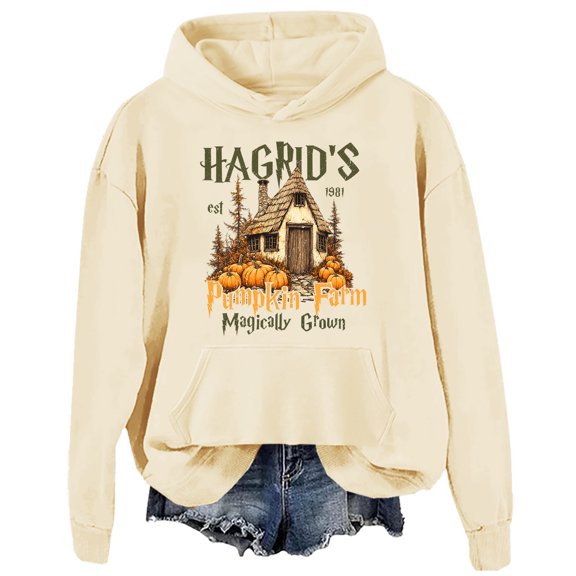 Hagrid's Pumpkin Farm Hoodie Hagdrid's Pumpkin Farm Magically Grown Hoodie