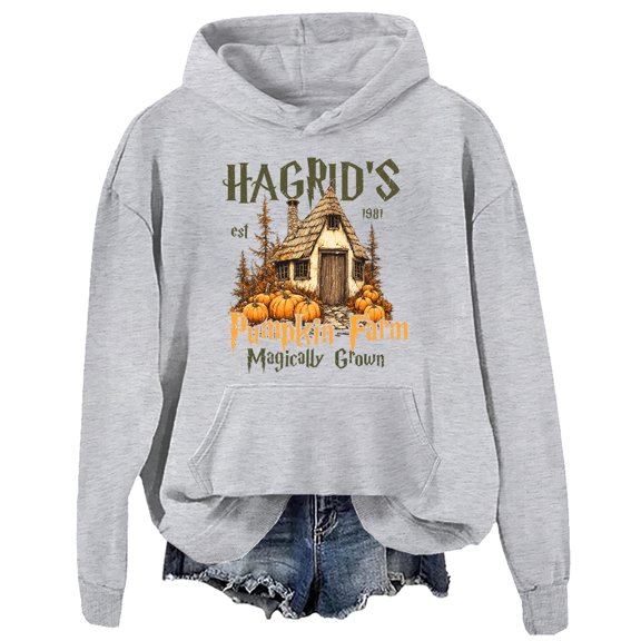 Hagrid's Pumpkin Farm Hoodie Hagdrid's Pumpkin Farm Magically Grown Hoodie