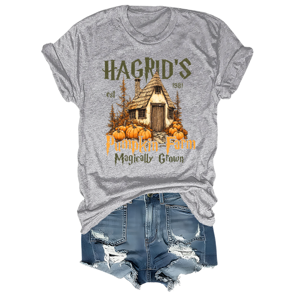 Hagrid's Pumpkin Farm Shirt Hagdrid's Pumpkin Farm Magically Grown T-Shirt