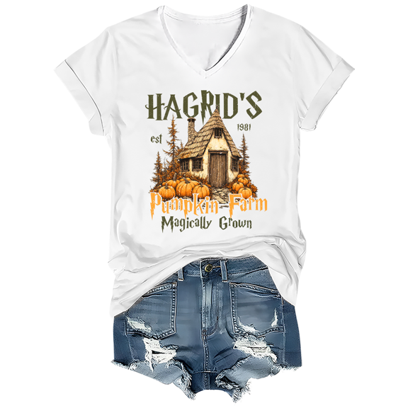 Hagrid's Pumpkin Farm Shirt Hagdrid's Pumpkin Farm Magically Grown T-Shirt