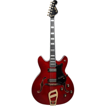 Hagstrom 67' Viking II Hollow-Body Electric Guitar - Wild Cherry - VIK67-G-WCT