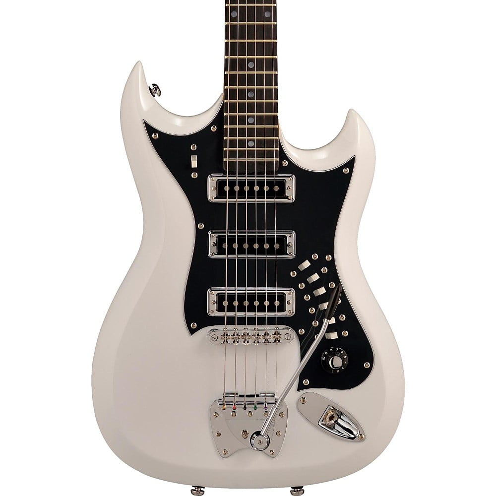 Hagstrom Retroscape Series H-III Electric Guitar Gloss White