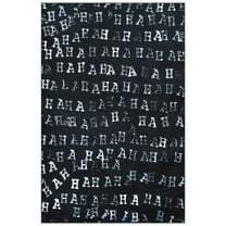 Haha II, 5'x8' Hand Washable Art Area Rug
