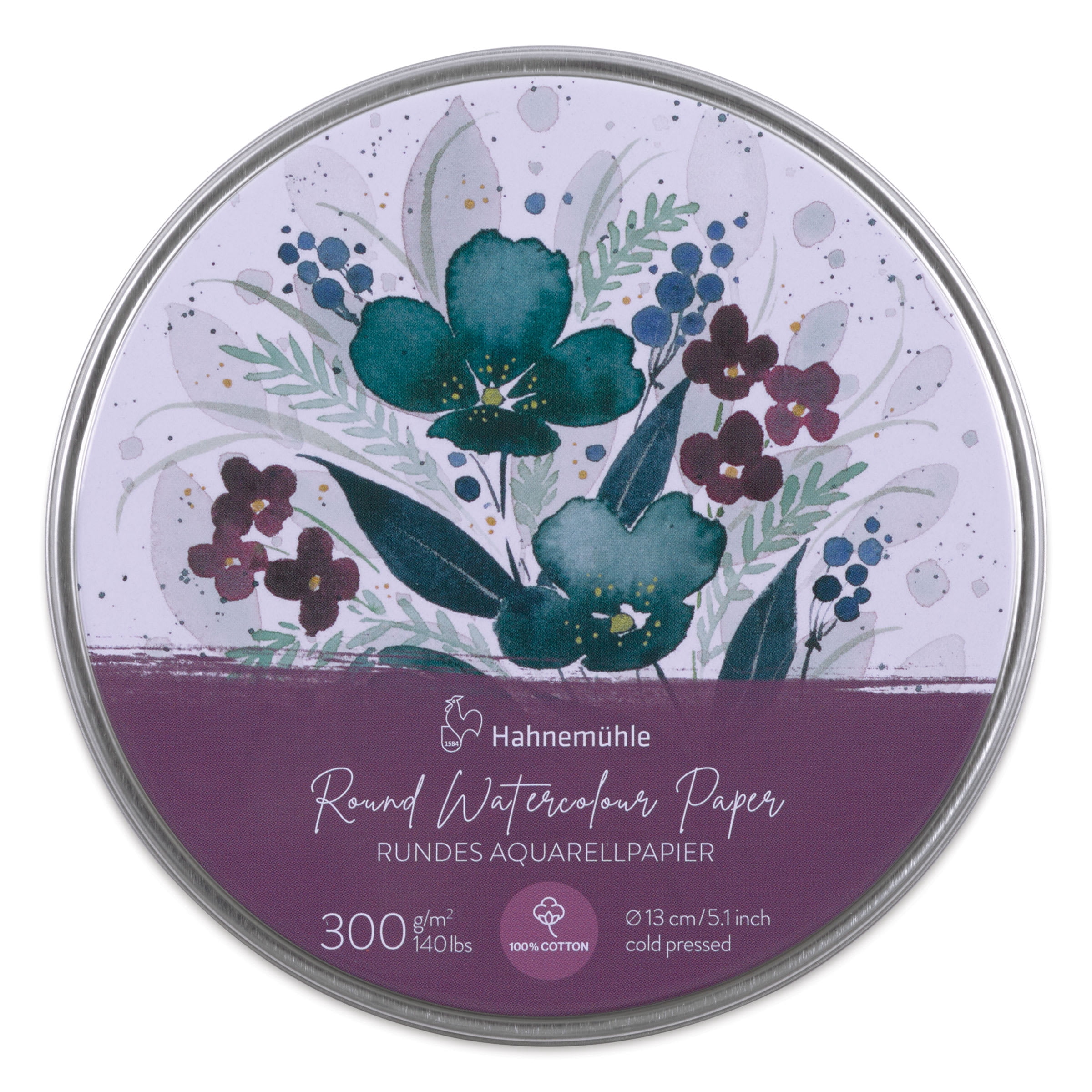 Hahnemühle Round Watercolor Paper - 5", Pkg of 30 Sheets