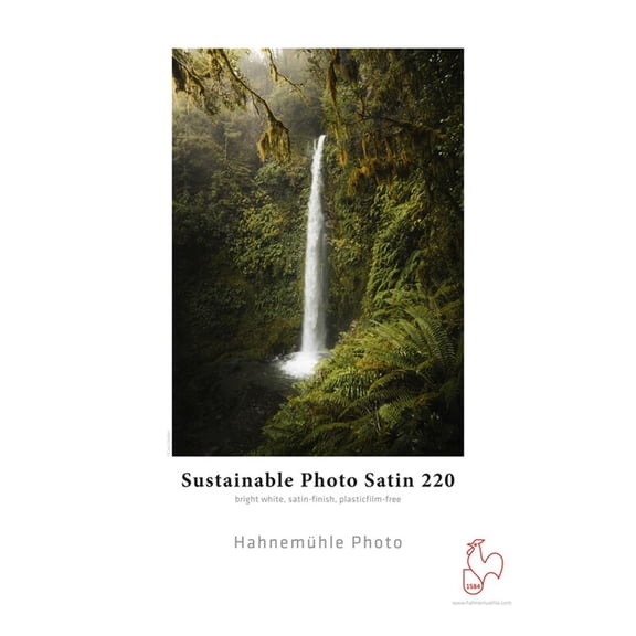 Hahnemuhle Sustainable Photo Satin 8.5 x 11", 25 sheets
