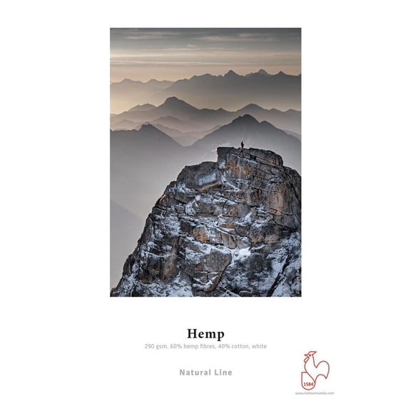 Hahnemuhle Natural Line Sample Pack, Includes 2x Bamboo Paper Sheets, 2x Hemp Paper Sheets, 2x Agave Paper Sheets, 8.5x11"
