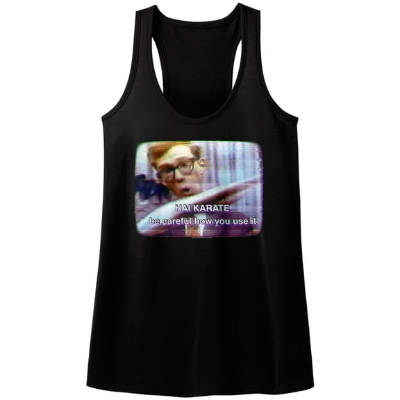 Hai Karate Vintage TV Black Women's Racerback Tank Top