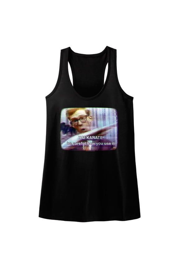 Hai Karate Vintage TV Black Women's Racerback Tank Top
