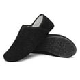 thumbnail image 1 of HaiMao House Slippers for Woman Mens Slippers House Shoes, Soft Slipper Socks with Non Slip Sole Portable for Hospital Travel Indoor Outdoor Black 36, 1 of 4