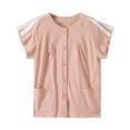 thumbnail image 2 of Post Shoulder Surgery Shirts Women Tear Away 3/4 Tops After Rotator Cuff Chemo Port Adaptive Clothing Comfortable Recovery Wear Luzr P 314430666 2 of 13