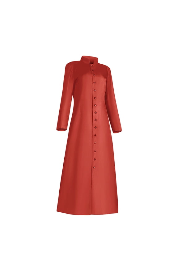 Women's Robe Clearance Church Robe Choir Minister Clergy Pulpit Liturgical Red 12(XXL)