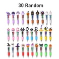 thumbnail image 1 of HaiSphere Halloween 4-in-1 Retractable Ballpoint Pens, Assorted Cute Cartoon Halloween Character Toppers, Multi-function Pens for Party Favors, Classroom Reward and Office Stationery,D-30PCS, 1 of 8