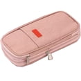 thumbnail image 1 of HaiSphere Pencil Case for School Supplies - Simple Large Capacity Pencil Pouch, Back to School Essentials, Cute Pastel Design, Holds Colored Pencils for Teens & Adults,Purple Pink, 1 of 3