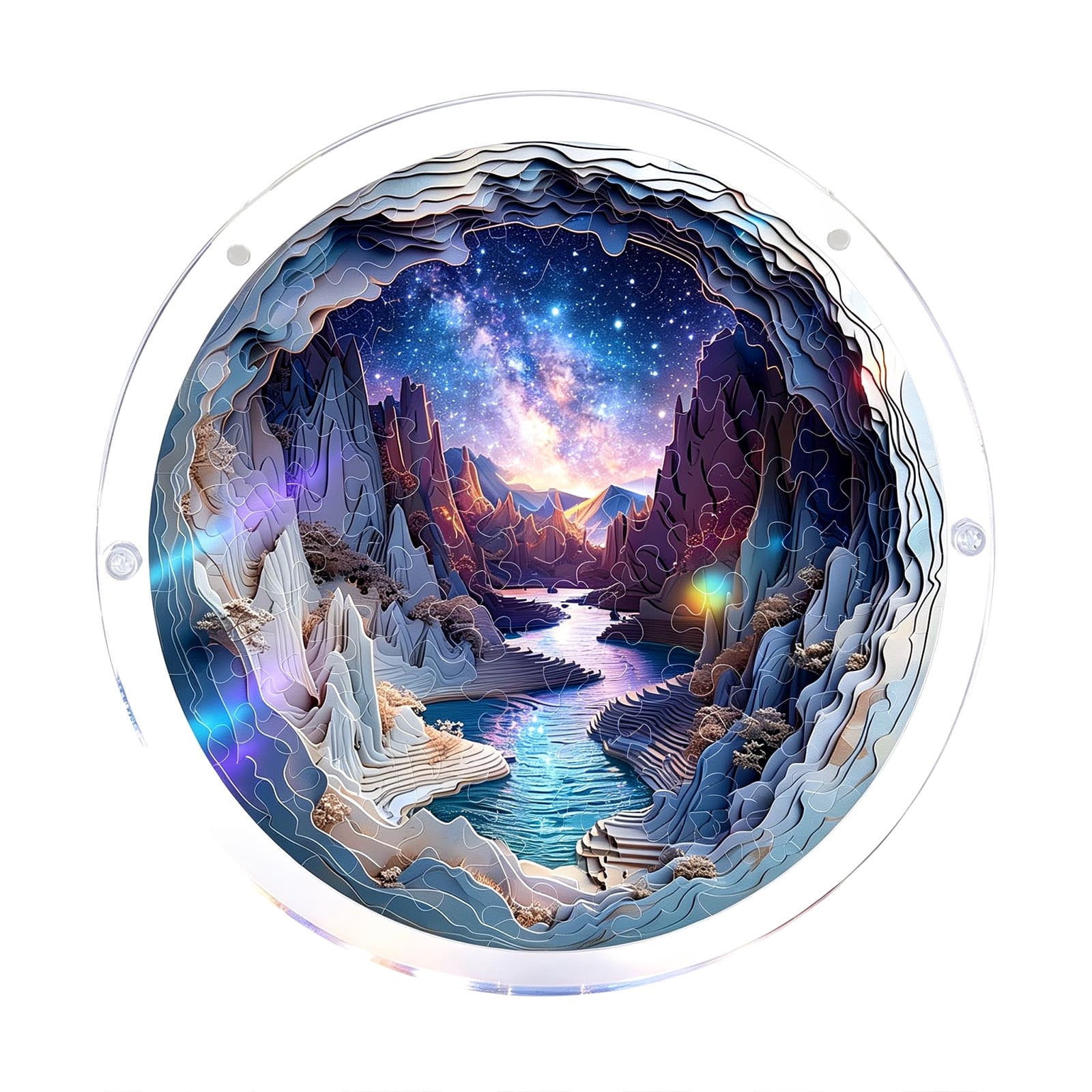 HaiXin Hub Window Hanging Decoration, Stained Glass Sun Catcher ...