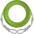 thumbnail image 1 of HaiYUAN Dog Tie Out Cable Chains for Yard and Outside for Heavy Duty Dogs Up to 100lbs Green, 1 of 9