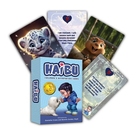Haibu Children's Affirmation Cards, (Hardcover)