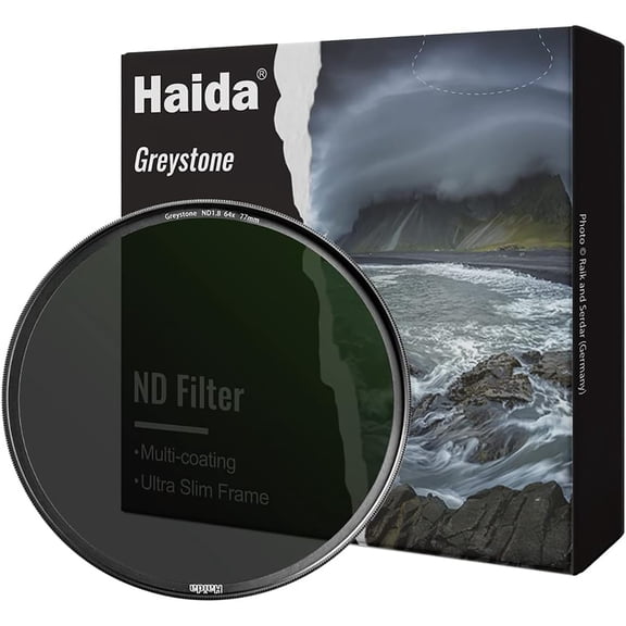 Haida 77mm Greystone Multi-Coated ND 1.8 Filter ( 64x )