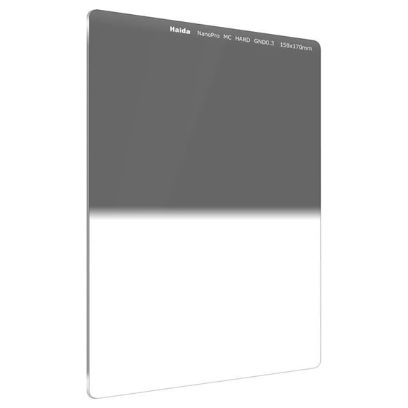 Haida NanoPro MC 150x170mm Hard Grad Neutral Density 2X (0.3) Multi Coated Glass Filter