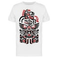 thumbnail image 1 of Haida Style Tattoo T-Shirt Men -Image by Shutterstock, Male 3X-Large, 1 of 2