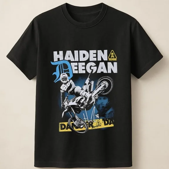 Haiden Danger Deegan Motocross Action Graphic Tee Unisex T Shirt | eBay