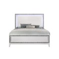 thumbnail image 1 of Haiden White Finish Queen Bed W/Led, 1 of 4