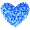 thumbnail image 1 of Haidf 100Pcs Artificial Silk Rose Petals, Fake Flower Petals for Valentines Day Romantic Night Wedding Proposal Anniversary Engagement Party Decorations, Light Blue, 1 of 7