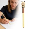thumbnail image 1 of Haidf 1Pc Erasable Pens, 0.7mm Medium Point Blue Ink Erasable Gel Pens, Cute Cartoon Animal Pens for Writing, Journaling and Note Taking, Office Supplies, Classroom Must Haves, Stationery Gifts, 1 of 9