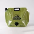 thumbnail image 1 of Haidf 2.1 Gallon Outdoor Portable Water Bag, Collapsible Water Container with Adjustable Spigot, Large Capacity Water Storage Containers for Camping, Hiking, and Outdoor Adventures, Greee, 1 of 9