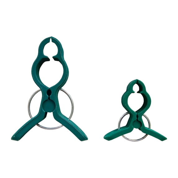 Haidf 20Pcs Plant Clips for Climbing Plants, Reusable Garden Clips for Supporting Plant Stems, Stalks and Vines, Gentle Plant Support Clips for Trellis, Bamboo Stakes and Tomato Cage, 3.1", Green