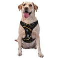 thumbnail image 1 of Haiem 2025 New Year New Pattern No-Pull Dog Harness Reflective Front Clip Vest with Handle,Step-in Air Dog Harness,Adjustable 2 Metal Rings 4 Buckles-Large, 1 of 6