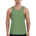 thumbnail image 1 of Haiem 60s and 70s Style Men Workout Tank Top Gym Bodybuilding Sleeveless Muscle T Shirts Athletic Tank Breathable Workout Shirt-XX-Large, 1 of 9