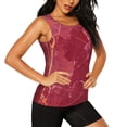 thumbnail image 1 of Haiem Abstract Red Marble Workout Tank Tops for Women, Athletic Sports Slim-Fit Tank Tops, Compression Sleeveless Dry Fit Shirts,Athletic Shirt-, 1 of 9