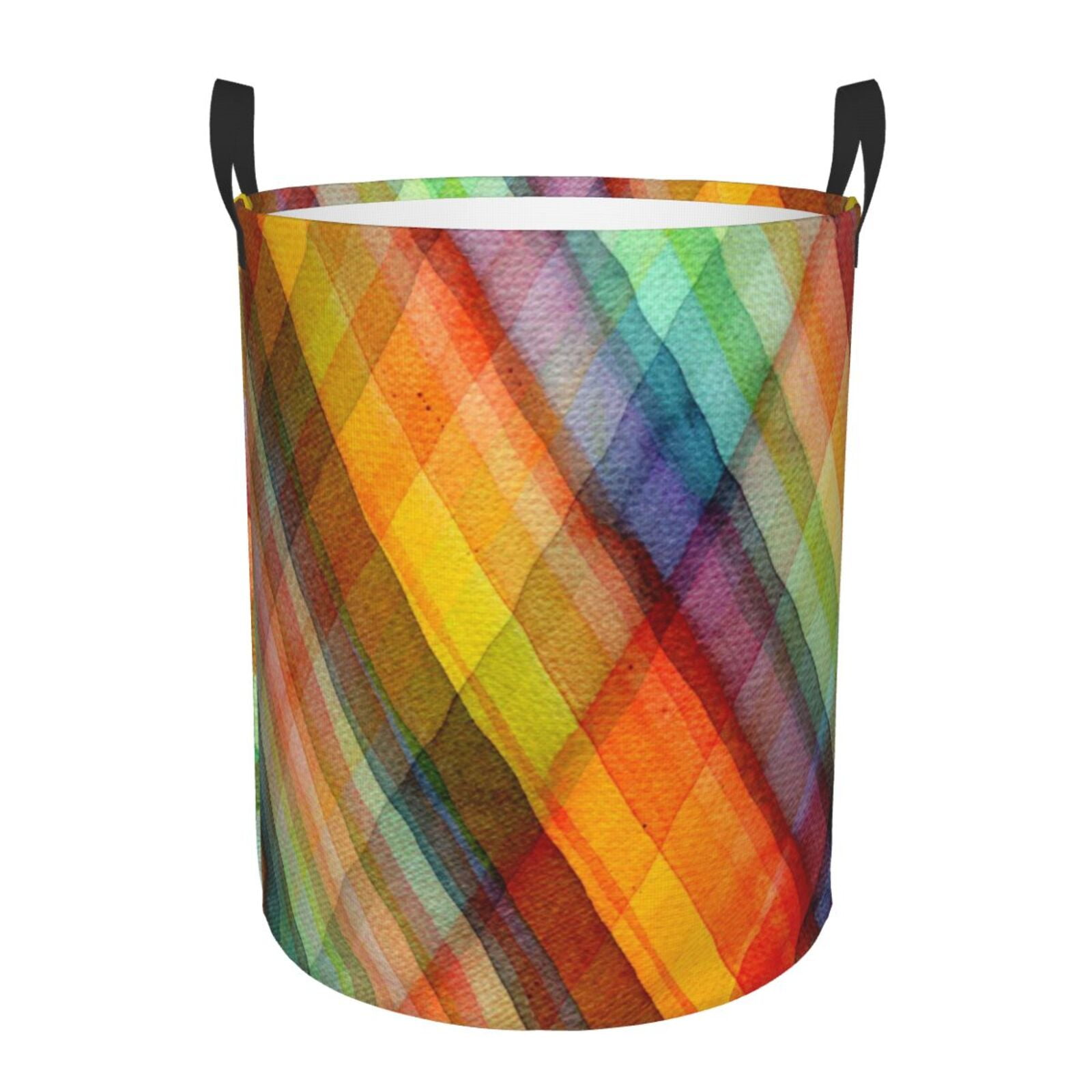 Abstract Reggae Rasta Laundry Basket