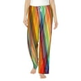 thumbnail image 1 of Haiem Abstract Watercolors Tartan Women's Pajama Pants Ultra Lightweight Pjs Bottoms Sleepwear Bottom Pants With Pocket Drawstring-Medium, 1 of 9