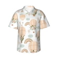 thumbnail image 1 of Haiem Air Balloon and Flower Printed Hawaiian Shirt for Men - Men’s Casual Beach Summer Shirts - Stretch Fabric with Modern Fit-X-Large, 1 of 9