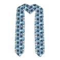 thumbnail image 1 of Haiem Airplanes and Aviation Signs Pattern Graduation Stole 2024 | Premium Satin Sash for Graduation Ceremony, 1 of 7
