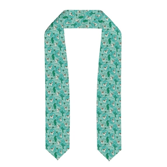 Haiem Alapaca in Boho Pattern Graduation Stole 2024 | Premium Satin Sash for Graduation Ceremony